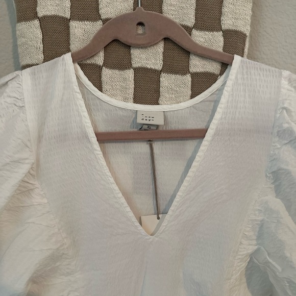 NWT A NEW DAY WHITE DRESS SIZE XL‎ - Picture 2 of 4